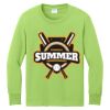 Youth Long Sleeve Core Cotton Tee Thumbnail