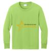Youth Long Sleeve Core Cotton Tee Thumbnail