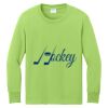 Youth Long Sleeve Core Cotton Tee Thumbnail