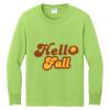 Youth Long Sleeve Core Cotton Tee Thumbnail