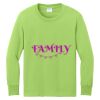 Youth Long Sleeve Core Cotton Tee Thumbnail