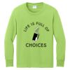 Youth Long Sleeve Core Cotton Tee Thumbnail