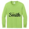 Youth Long Sleeve Core Cotton Tee Thumbnail