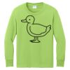 Youth Long Sleeve Core Cotton Tee Thumbnail
