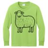Youth Long Sleeve Core Cotton Tee Thumbnail