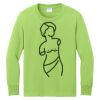 Youth Long Sleeve Core Cotton Tee Thumbnail