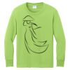 Youth Long Sleeve Core Cotton Tee Thumbnail