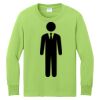 Youth Long Sleeve Core Cotton Tee Thumbnail