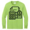 Youth Long Sleeve Core Cotton Tee Thumbnail