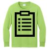 Youth Long Sleeve Core Cotton Tee Thumbnail