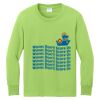Youth Long Sleeve Core Cotton Tee Thumbnail