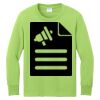 Youth Long Sleeve Core Cotton Tee Thumbnail