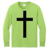 Youth Long Sleeve Core Cotton Tee Thumbnail