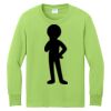 Youth Long Sleeve Core Cotton Tee Thumbnail