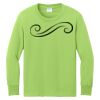 Youth Long Sleeve Core Cotton Tee Thumbnail