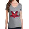 Women's Fan Favorite V Neck Tee Thumbnail