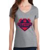 Women's Fan Favorite V Neck Tee Thumbnail