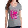 Women's Fan Favorite V Neck Tee Thumbnail