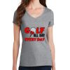 Women's Fan Favorite V Neck Tee Thumbnail