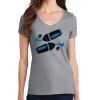 Women's Fan Favorite V Neck Tee Thumbnail