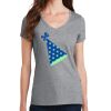 Women's Fan Favorite V Neck Tee Thumbnail
