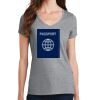 Women's Fan Favorite V Neck Tee Thumbnail