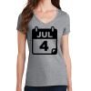 Women's Fan Favorite V Neck Tee Thumbnail